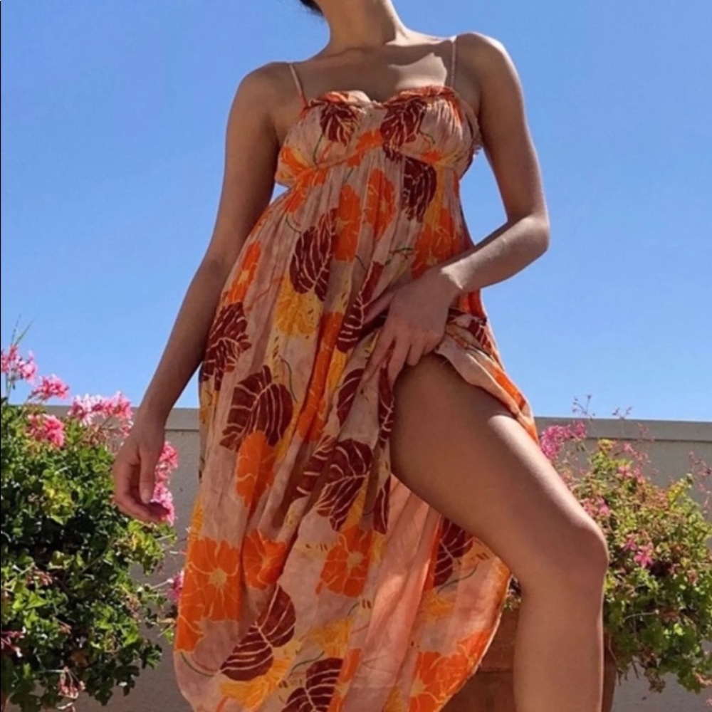 Urban outfitters flowy maxi dress